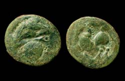 Danube Celts, Sirmium, Æ Tetradrachm, 200-100 BC
